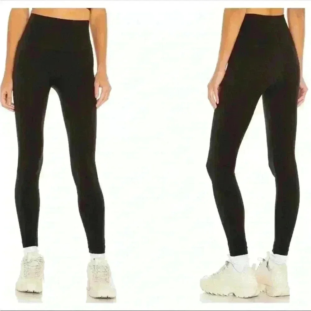 SPANX Look At Me Now Leggings in Very Black Women’s XL